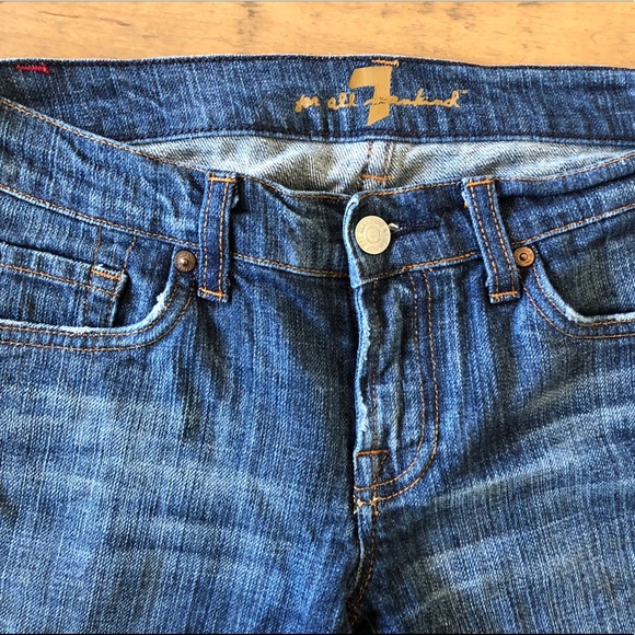 7 for all mankind jeans with sparkle detail - Picture 4 of 4